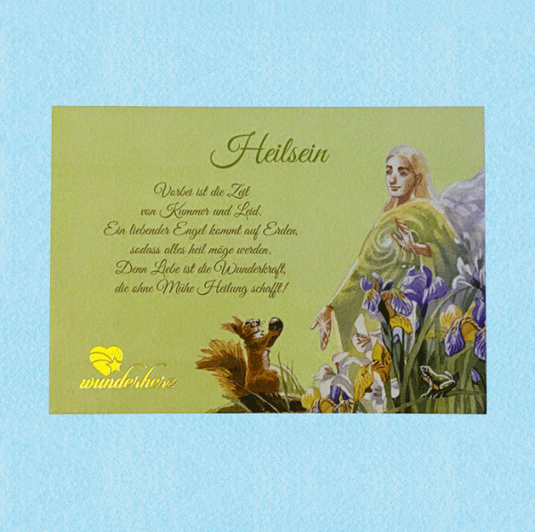 Postkarte Heilsein